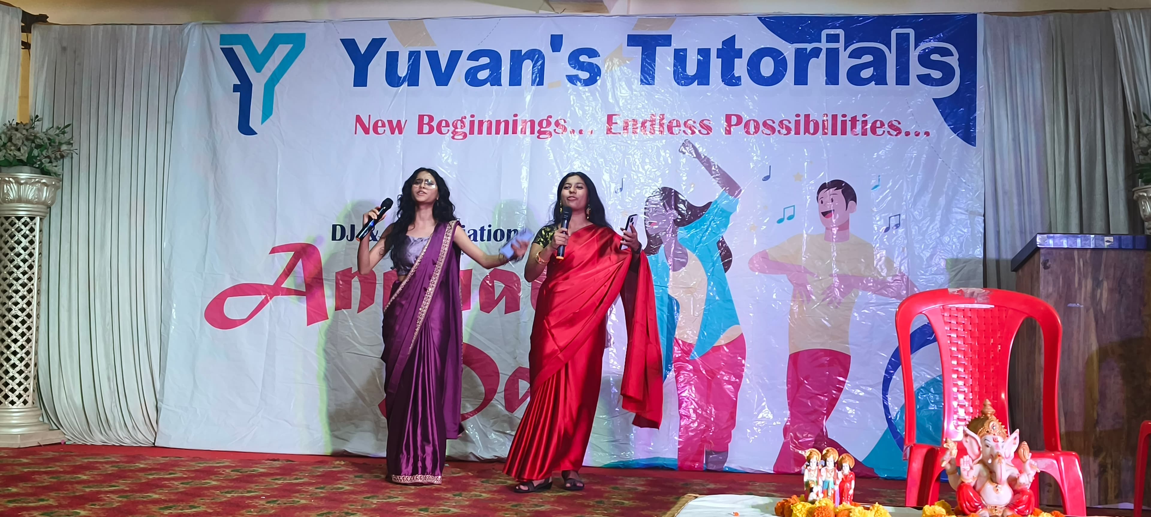 Music performance at annual day